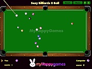 Sexy billiards 8 ball online játék